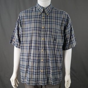 VTG Nautica Oxford Collar Short Sleeve Shirt